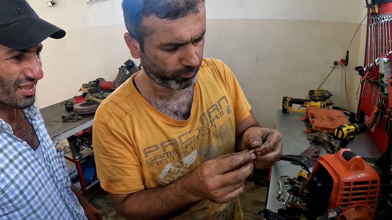 Husqvarna Motorlu Tırpan çalışmıyor Benzin Pompalayınca Karbüratör Benzin kaçırıyor