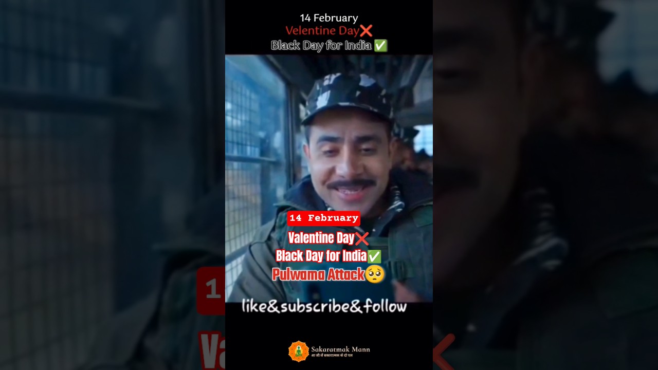 Pulwama Attack🥺🪖 Black day for India #pulwamaattack #pulwama #army #14february #viral #armylover
