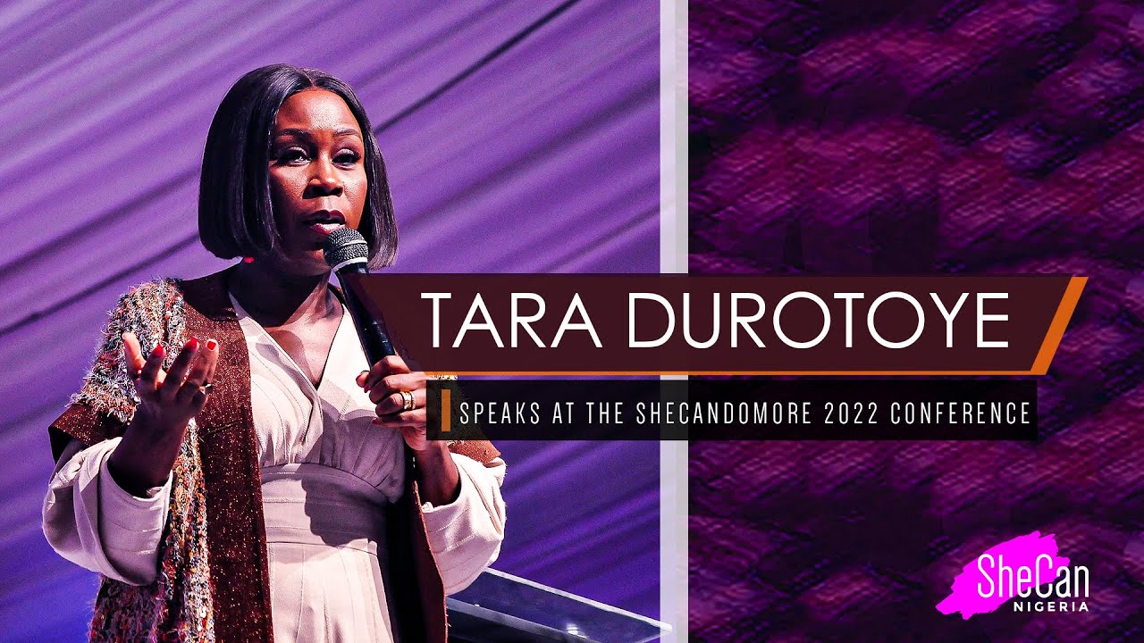 Tara Fela Durotoye CEO, House of Tara shares her Success Story at the SheCan Do More 2022 Conference