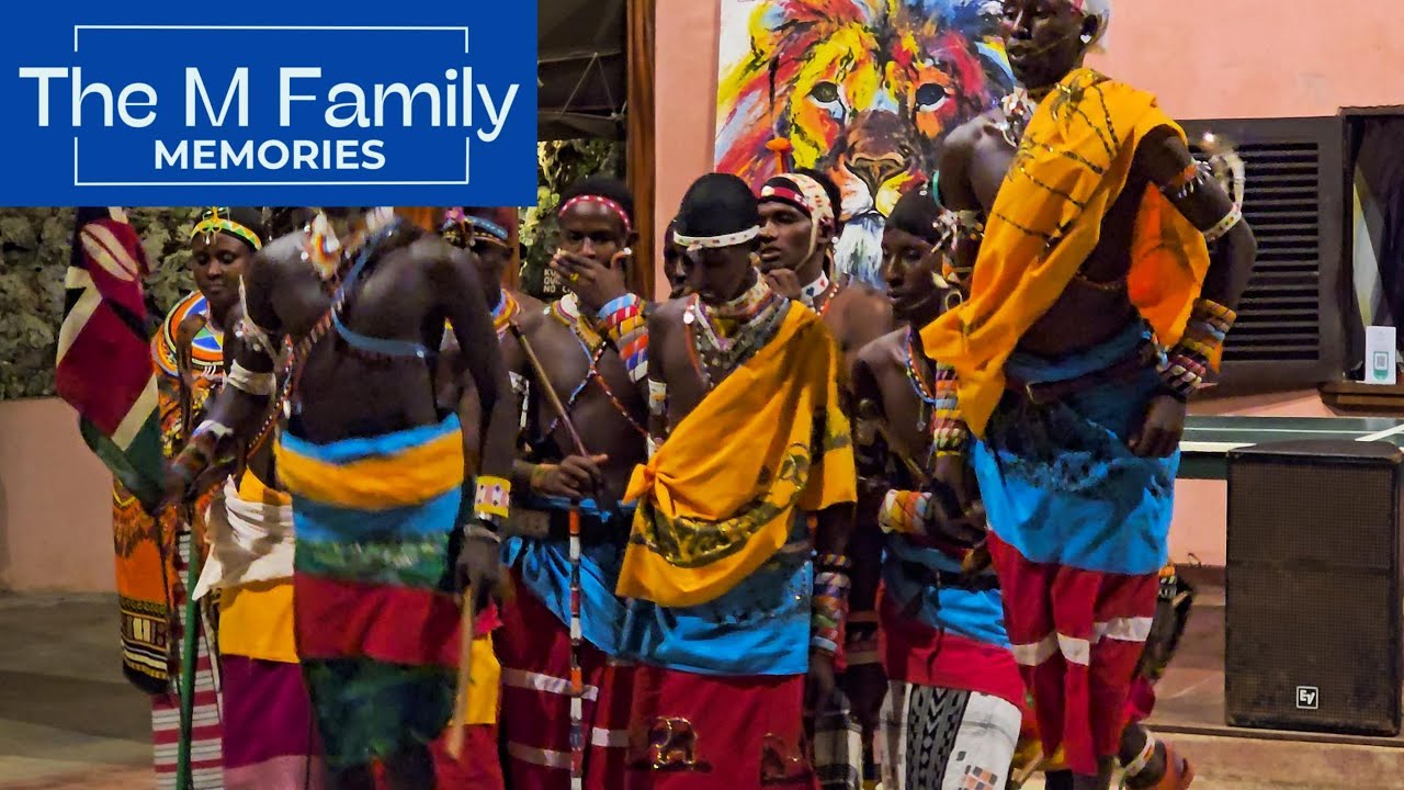 VLOG22 💁Maasai Performance at the Leopard Beach Resort