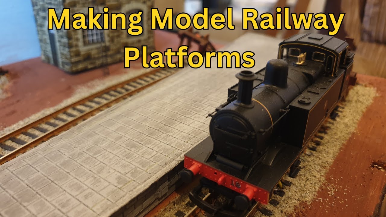 Making Station Platforms For Your Model Railway