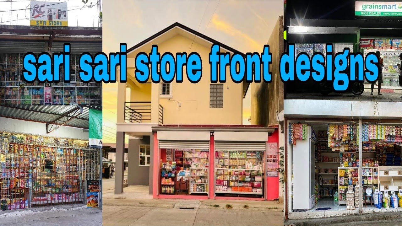 SARI SARI STORE FRONT STORE DESIGN #frontdesign