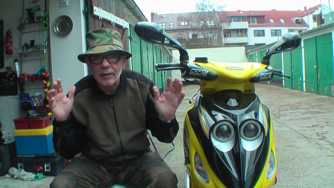 China Kreidler großer Blender , Einspritzer vs. Vergaser Roller Rolf ?