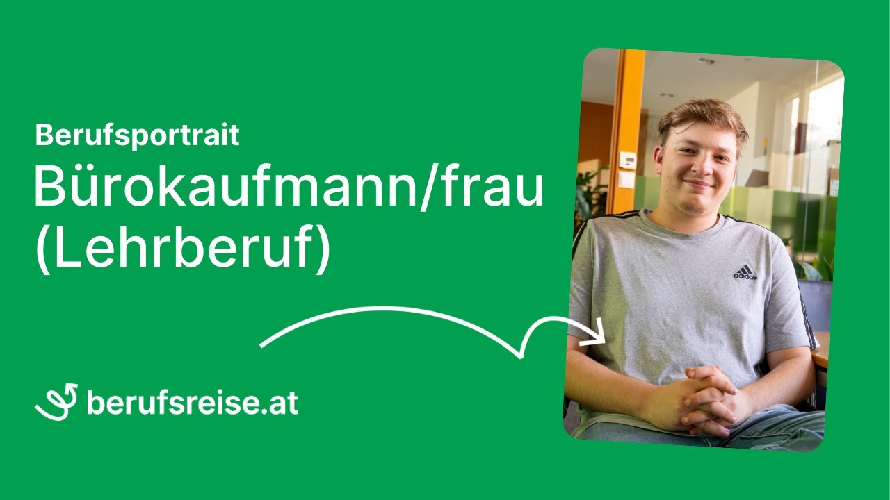 Berufsportrait Lehrberuf B&uuml;rokaufmann/frau