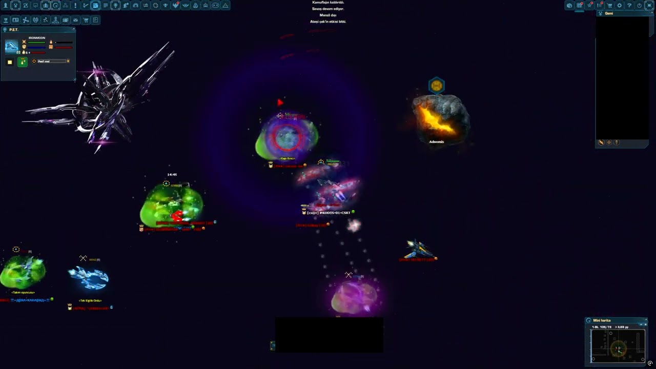 DARKORBİT TR1 TR5 CSRT GALA VS SERVER