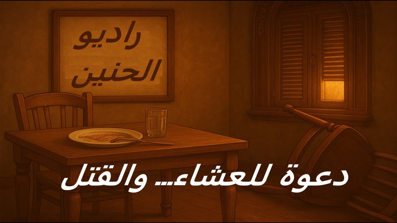 🎧 التمثيلية الإذاعية المشوّقة: دعوة للعشاء... والقتل! 🍷🔪 سرّ غامض يغيّر مجرى الليلة