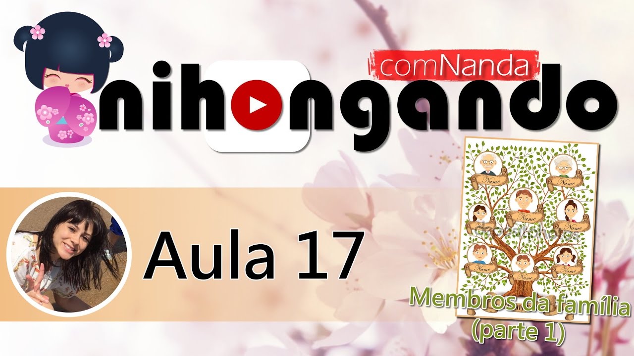 NcN #Aula 17 - Membros da Família parte 1