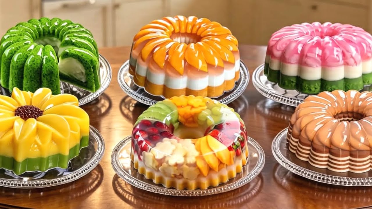 6 RESEP PUDING CANTIK COCOK UNTUK IDE JUALAN