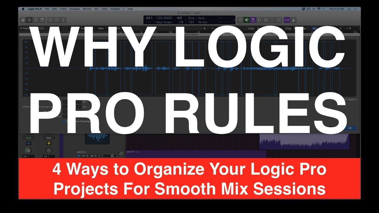4 Ways to Organize Your LPX Projects For Smooth Mix Sessions