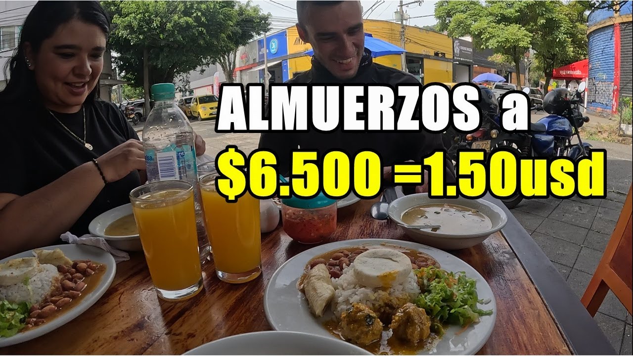 LOS MAS BARATOS DE MEDELLIN??🤯Corrientazos!!(Los Pan y Agua)