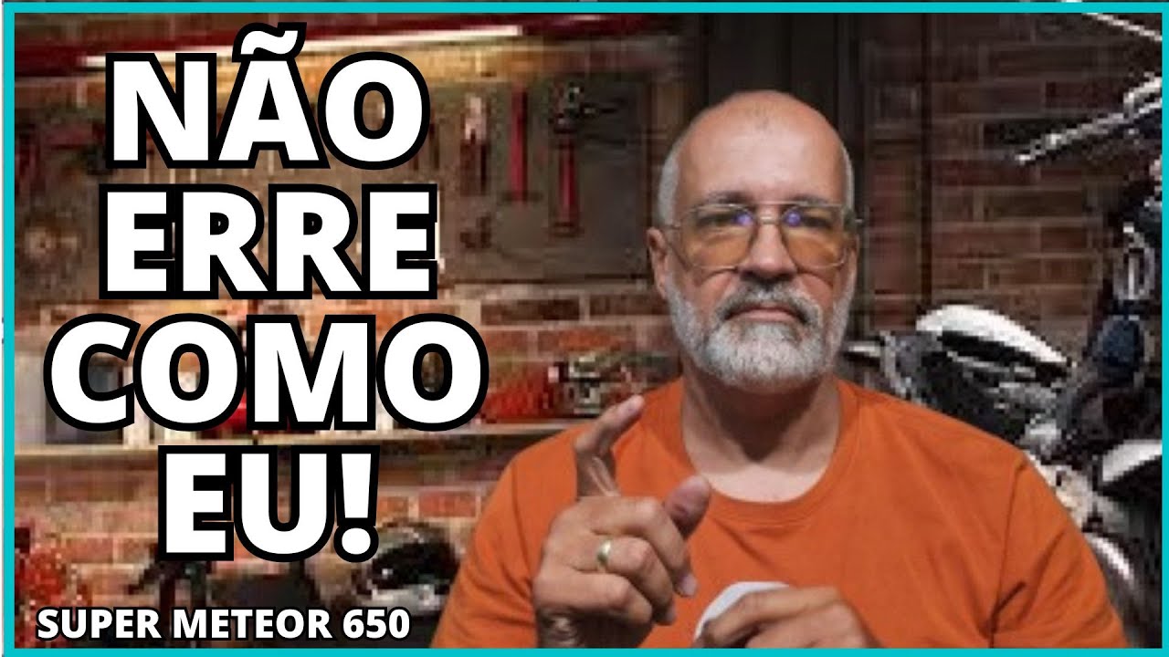 Meu erro na revisão 5000Km! | Royal Enfield Super Meteor