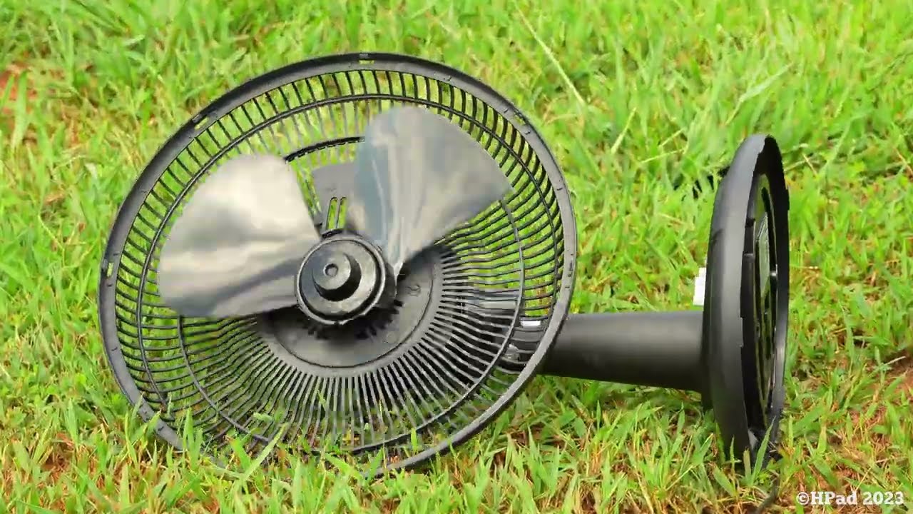 Backyard Breeze Desk Fan Destruction
