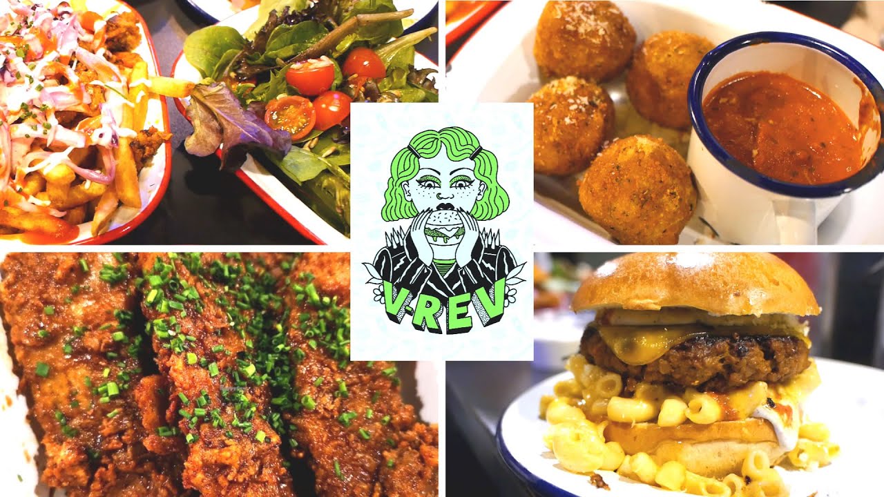 V-Rev Vegan Diner Manchester 2022 - Them There Vegan Folk with @AngharadsLife