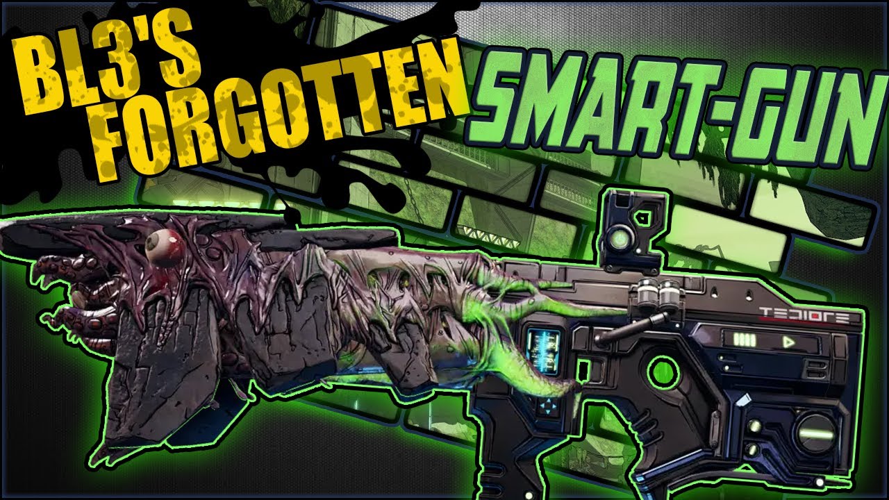 BL3's Forgotten - Smart Gun - Legendary Tediore SMG Showcase & Guide