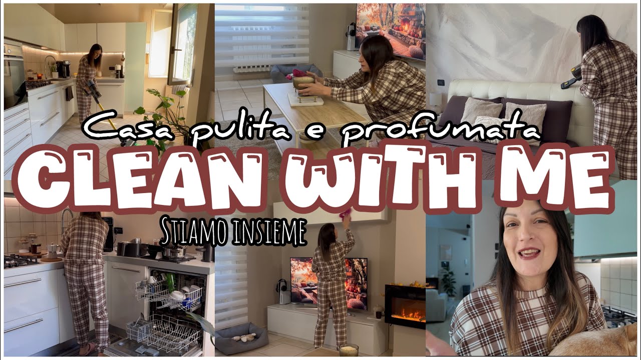 CASA PULITA E PROFUMATA|| Vlog casalingo|| atmosfera autunnale a casa 