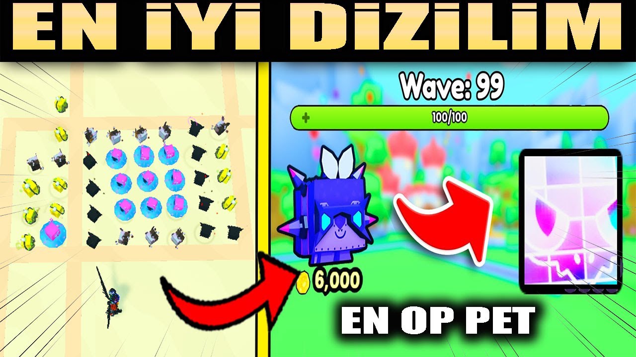 Yeni &Ccedil;ok G&uuml;&ccedil;l&uuml; Petler Geldi - En İyi Taktik / Pet Simulator 99