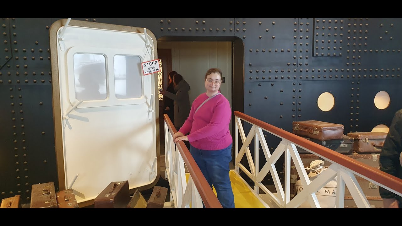 Ich bin unterwegs zur Titanic-Ausstellung in Markkleeberg