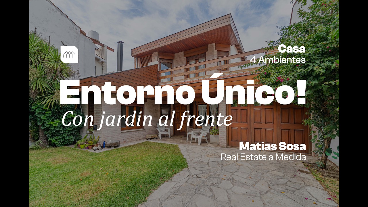 Excelente chalet 4 Ambientes ubicado en el Barrio Los Troncos - Excelente estado.