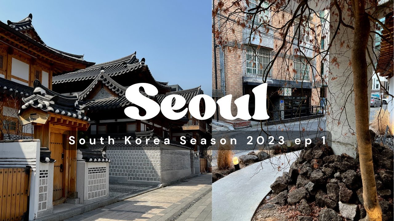 SEOUL VLOG 🇰🇷🌸 Eunpyeong hanok village, Yeonnam and Hongdae cafe hopping ☕️