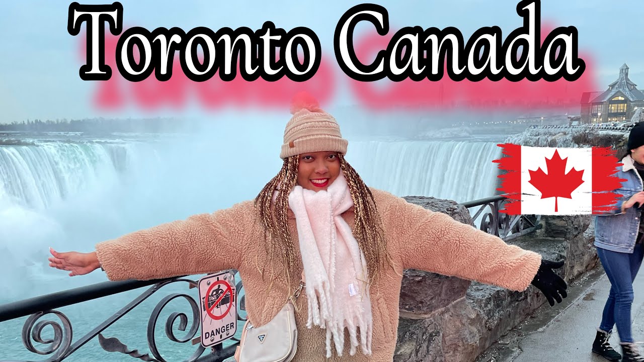 Vlog : Trini In Canada | Niagara Falls In Winter season| Canadian Living | Trinidad Youtuber