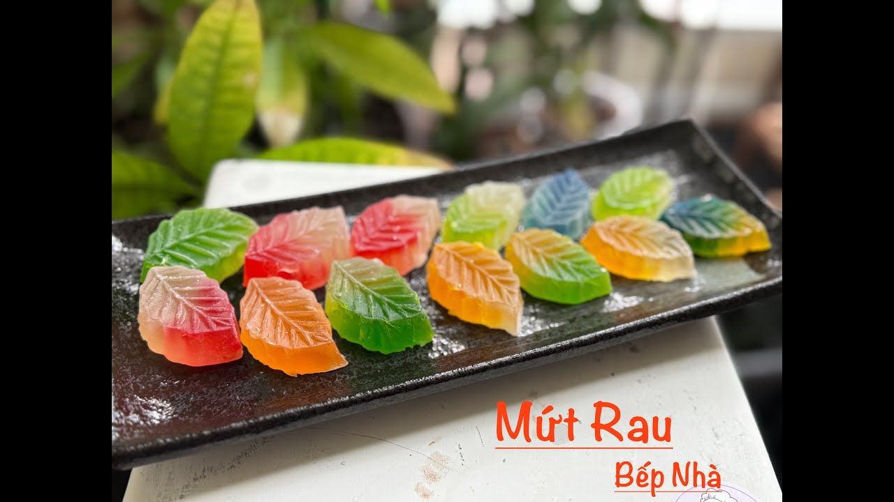 MỨT RAU CÂU - Cực Dể Làm , Ăn Cực Ngon, Cực Kỳ Đẹp Mắt