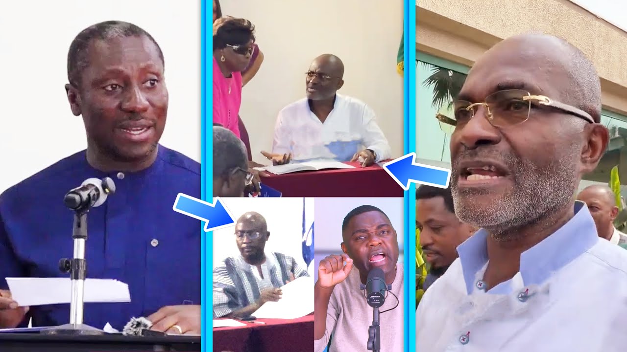 KEN AGYAPONG Speaks After Causing Tension At Peace Pact Signing! What Kevin Said; Afenyo Cr!es Out
