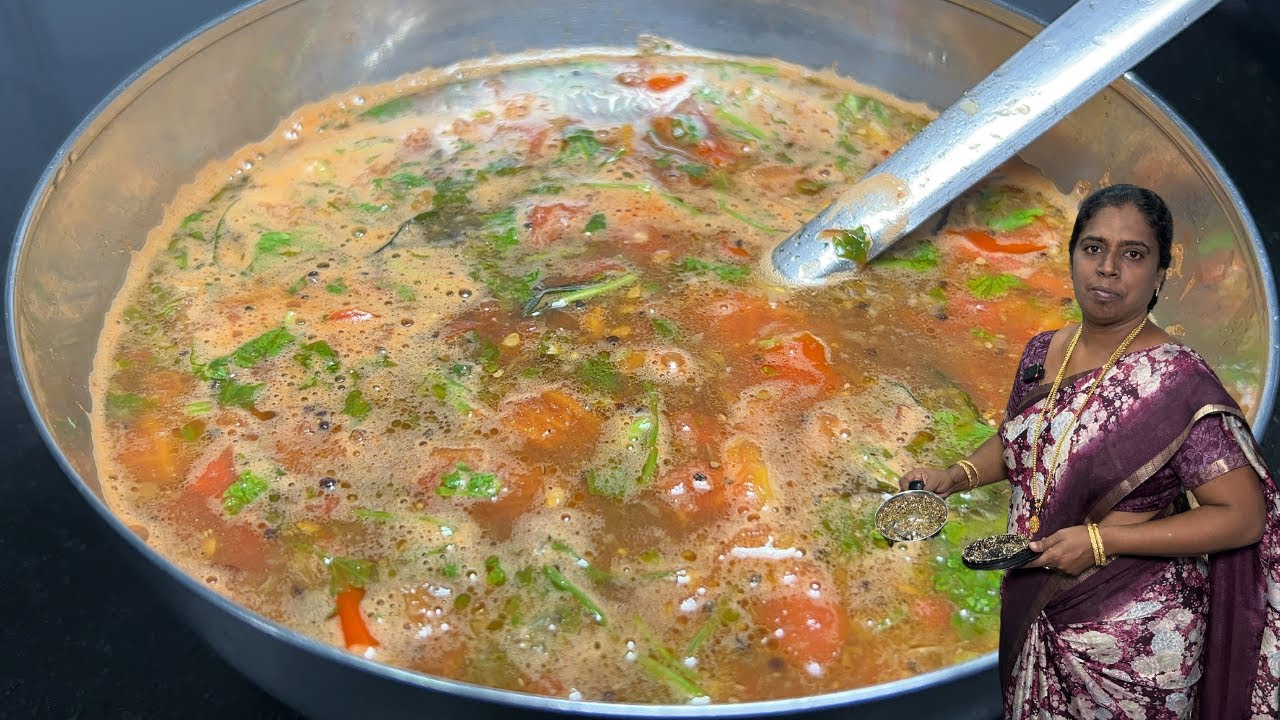 அம்புட்டு ருசி ! நம்ம விட்டு தக்காளி ரசம் செய்யுங்க | Tomato Rasam | தக்காளி ரசம்