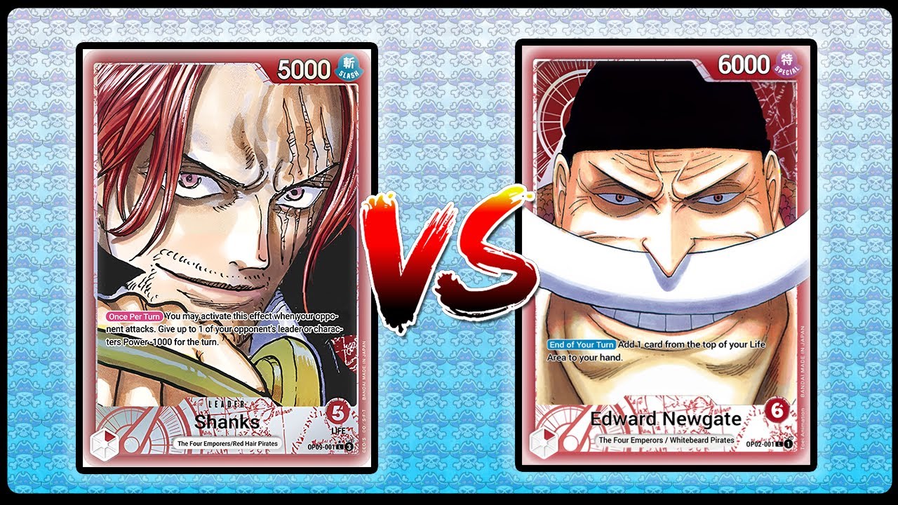 One Piece Card Game Store Locals OP10 Finals Shanks vs Edward Newgate Whitebeard