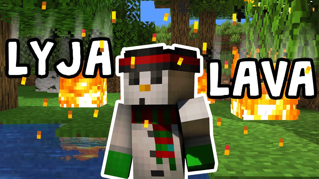 Minecraft, BET Iš Dangaus Lyja LAVA!!