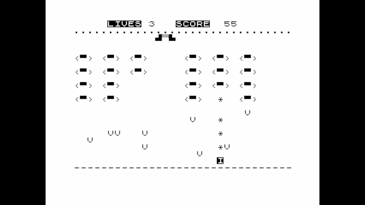 Alien Attack (Computer Rentals Limited) for the ZX81