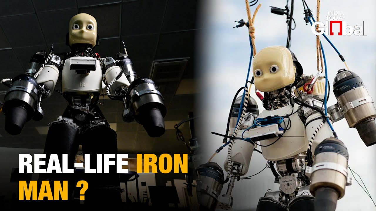 Meet Iron Cup 3: The World&rsquo;s First Flying Humanoid Robot