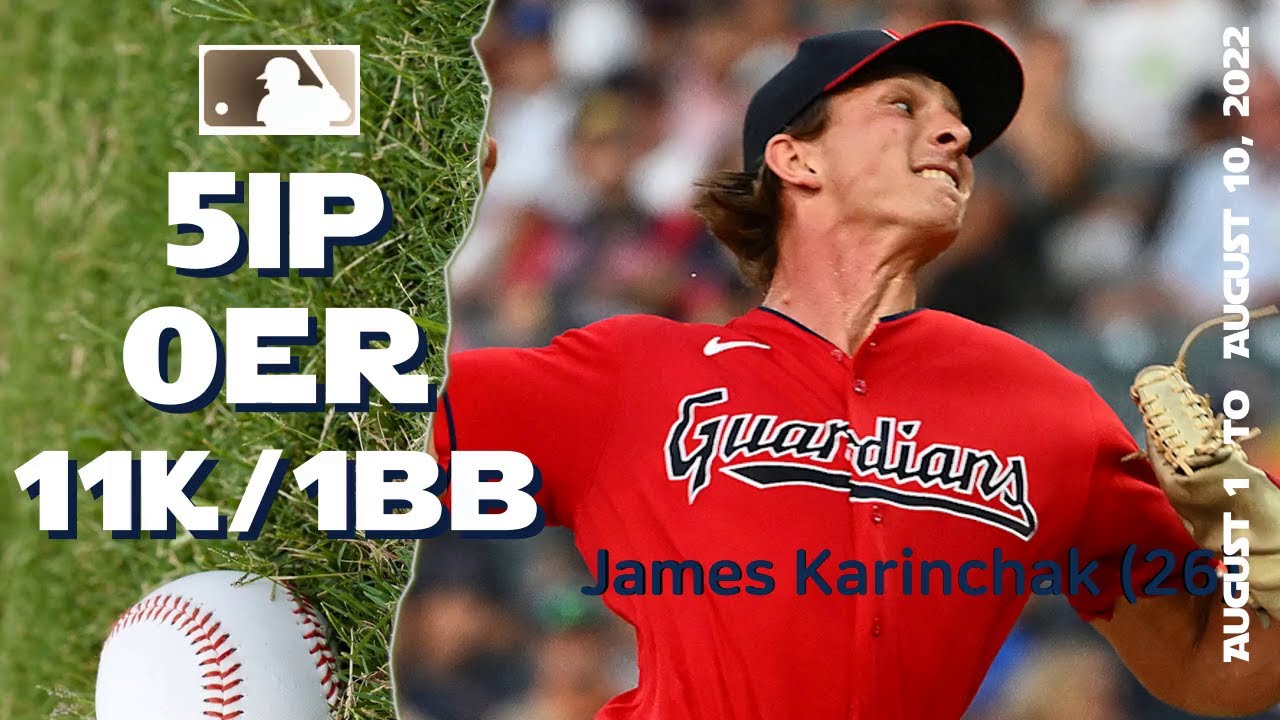 James Karinchak | Aug 1 ~ 10, 2022 | MLB highlights