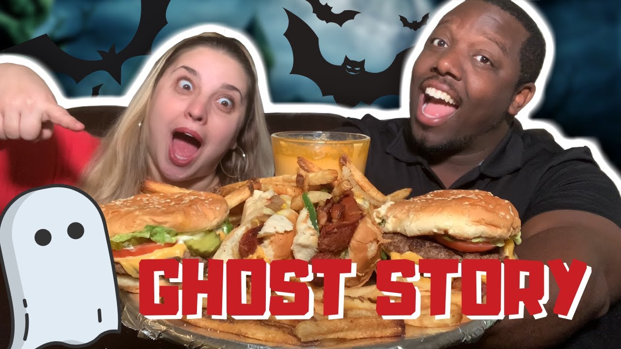 Five Guys Mukbang! [Ghost Story Time]