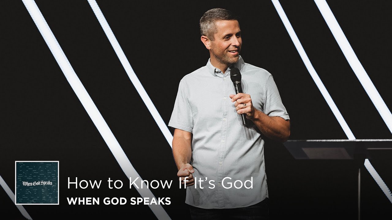 How to Know If It's God