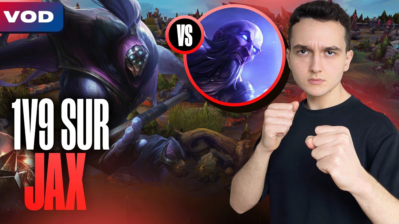 JE TENTE DE CARRY 4 MASTERS PENDANT 45 MINUTES - Jax vs Ryze - SoloQ Patch 26.5