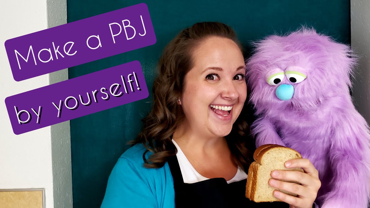 How to make a peanut butter and jelly sandwich BY YOURSELF!