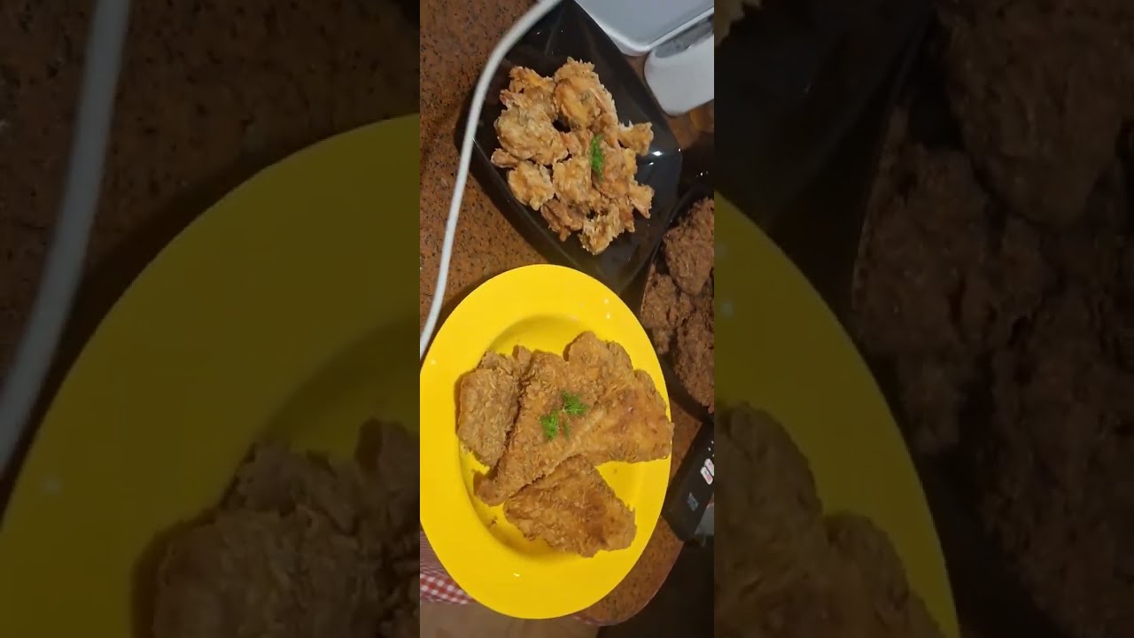 كبدة و سمك فيليه و جمبرييي
