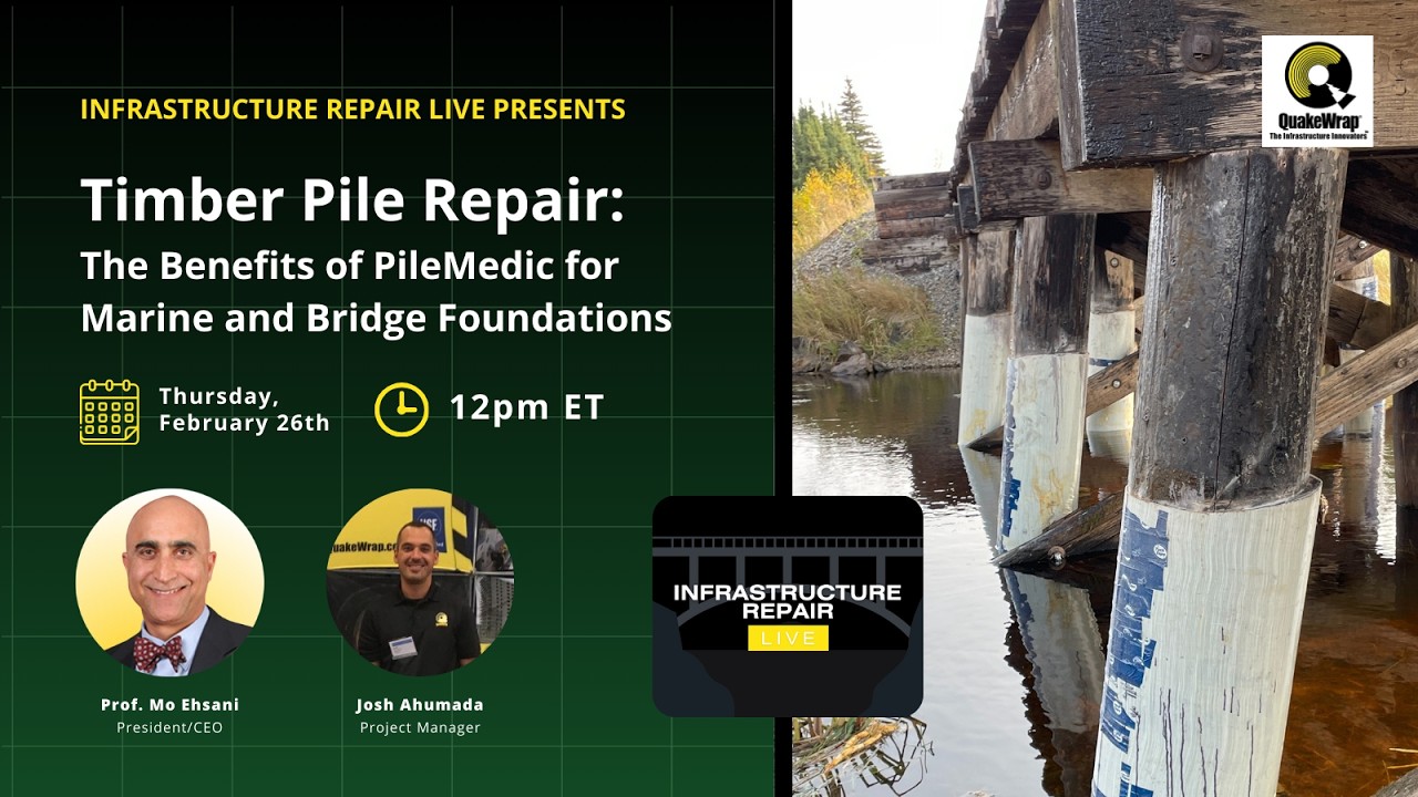 Timber Pile Repair: The Benefits of PileMedic for Marine and Bridge Foundations
