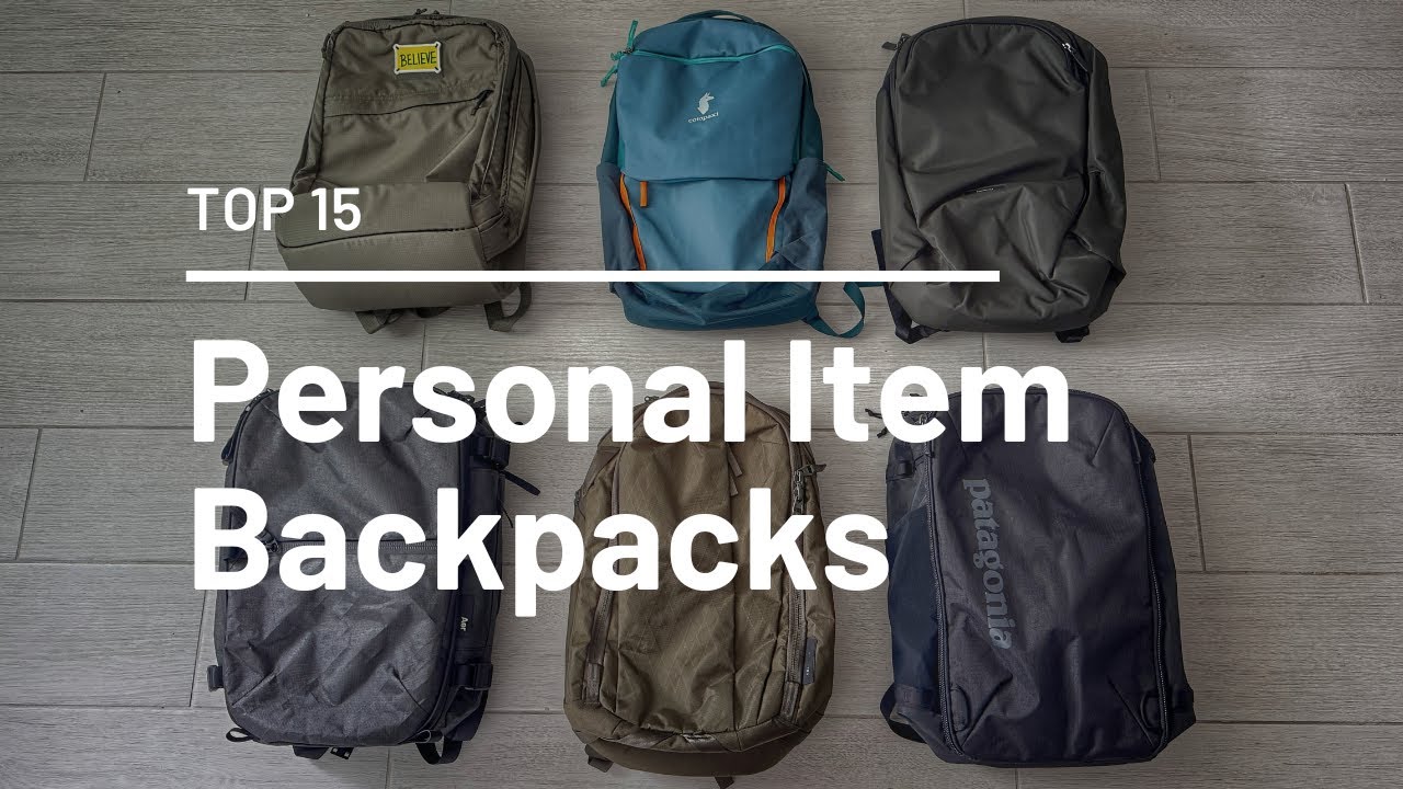 15 Personal Item Backpacks for International Travel Part 2(2025): More Space, but Risky!