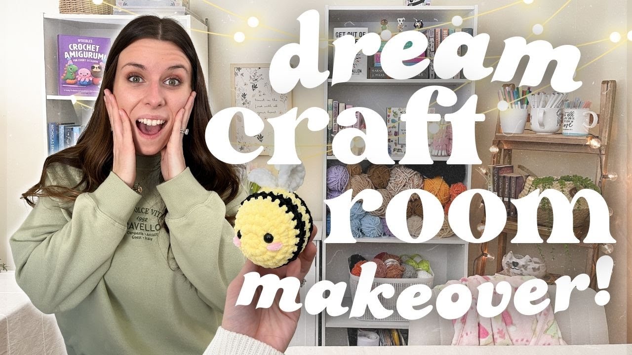Before & After Craft Room Makeover & Tour! ⭐