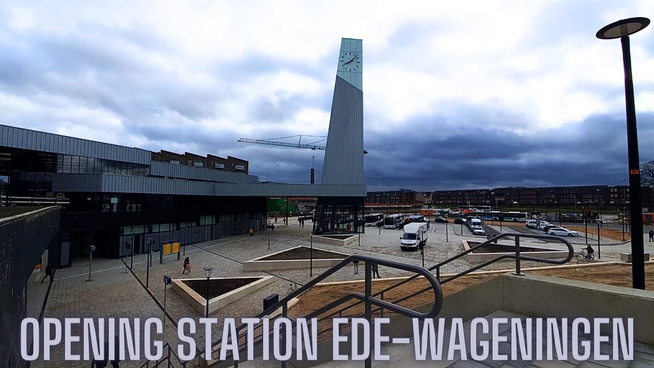 Opening station Ede-Wageningen | Walking Tour [4K]