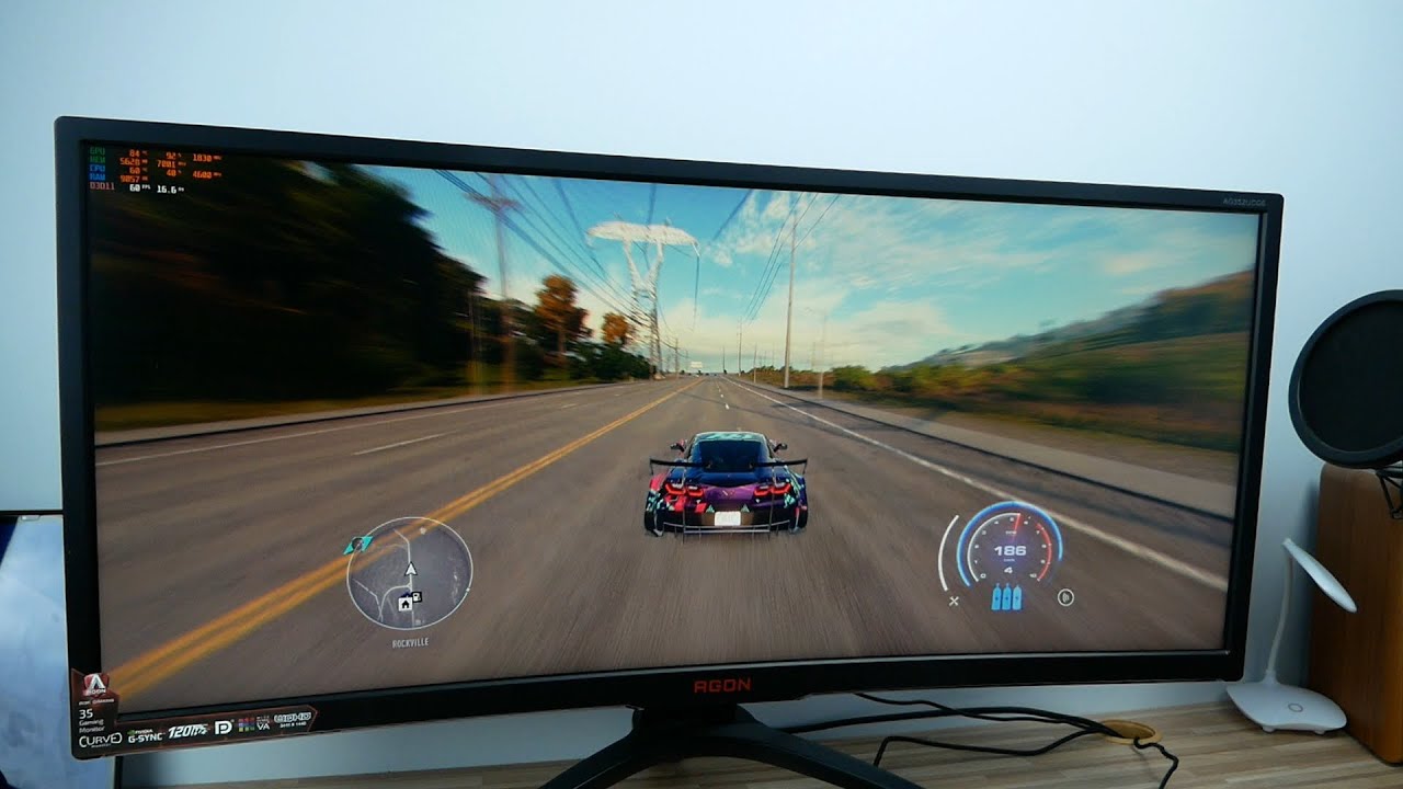 AOC AGON AG352UCG6 Curved - 35