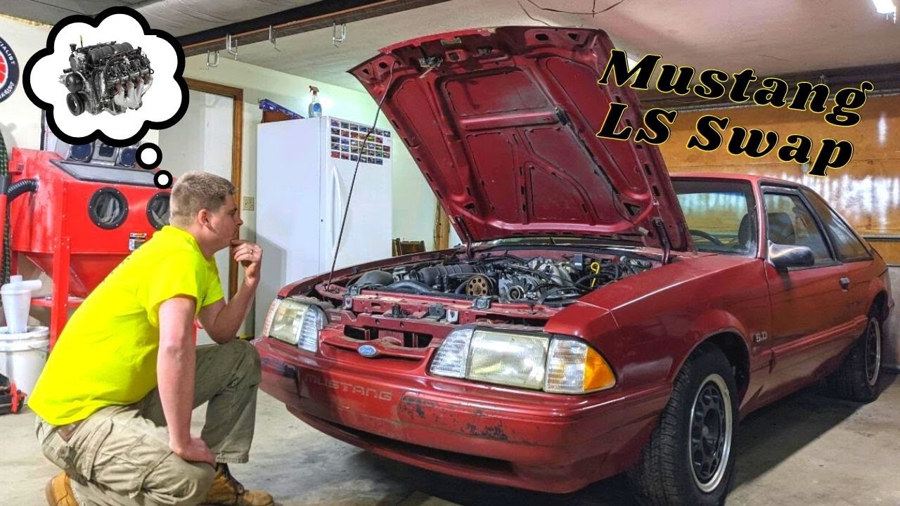 Foxbody Mustang LS SWAP Pt. 1