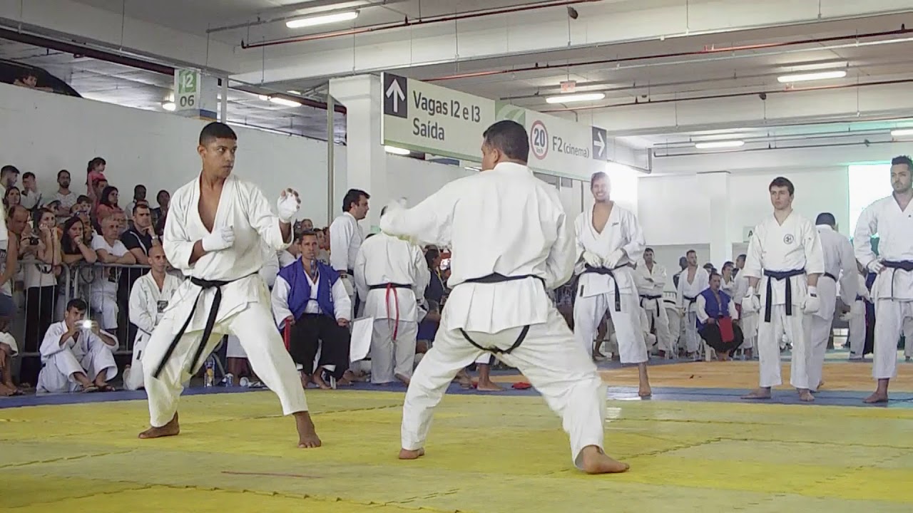 Campeonato Brasileiro de Karatê-Dô Tradicional (2017) - Kumite Equipe - (BA vs. RS)