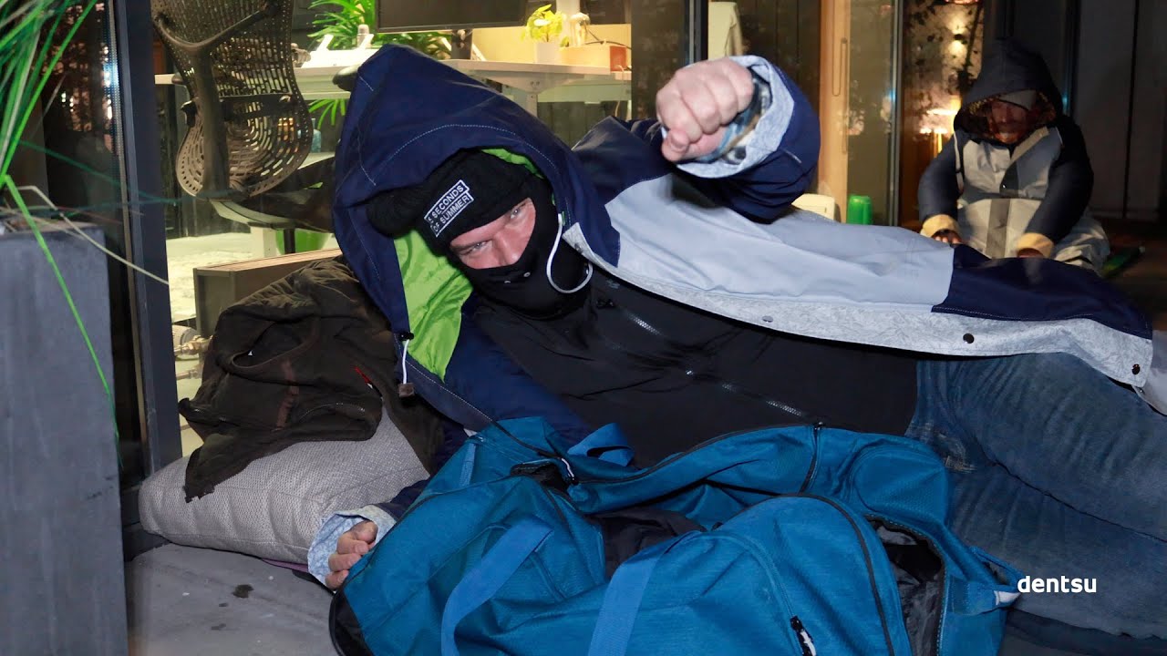 Sheltersuit Sleep Out 2023 | dentsu Benelux