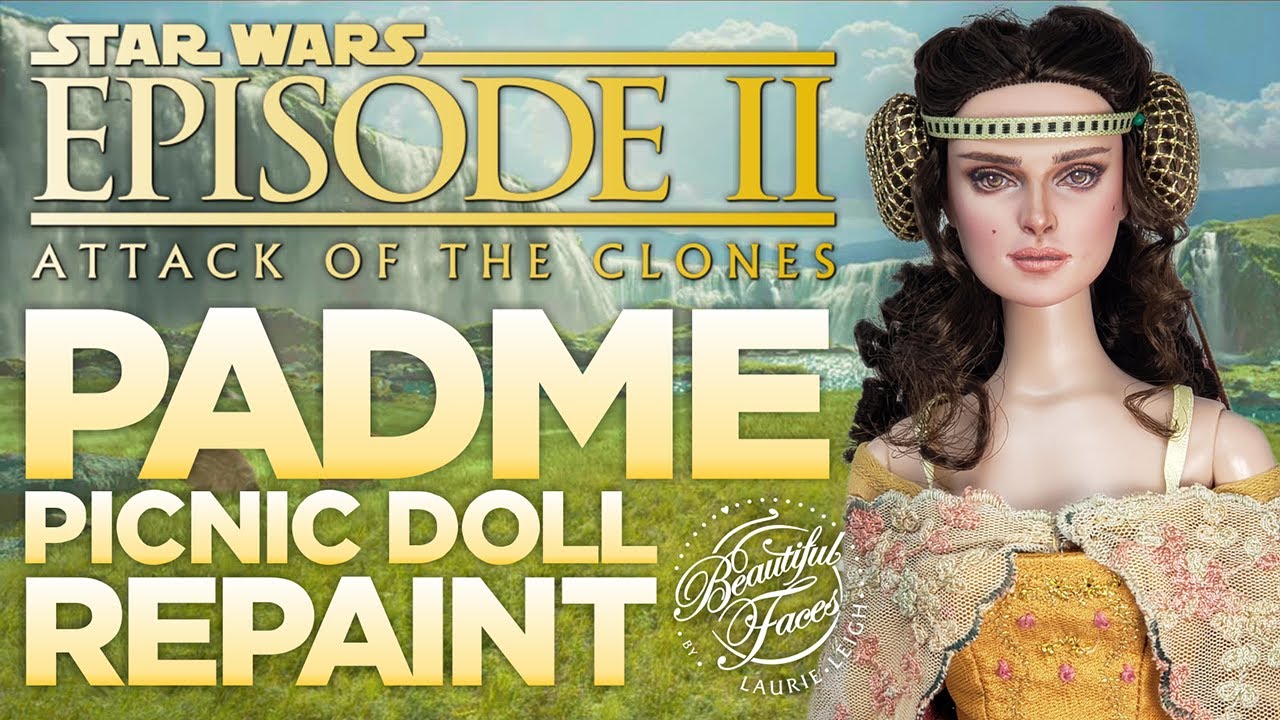 Star Wars AOTC Padme Picnic Doll Repaint by Beautiful Faces