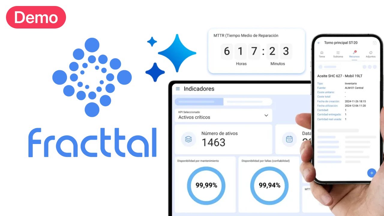 Demo de Fracttal: El Software de Gestión de Mantenimiento Industrial (GMAO)