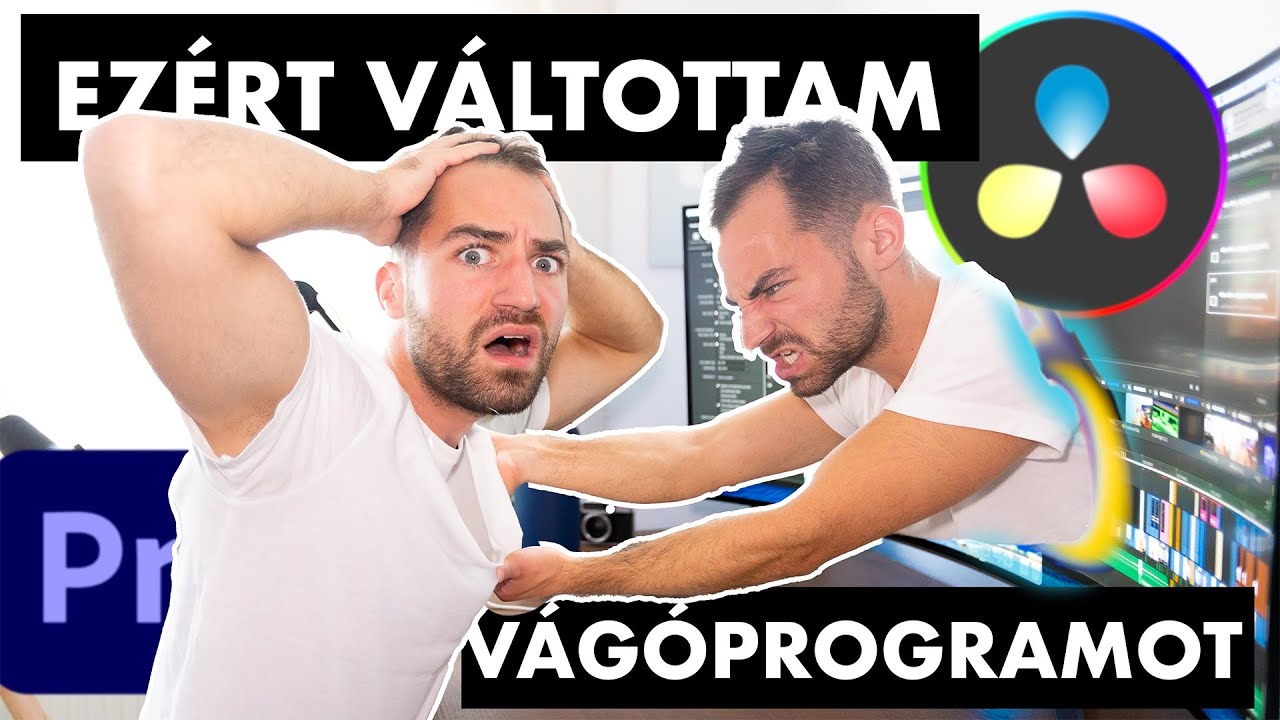 ÍGY VÁGOM meg a VIDEÓIMAT! (Premiere Pro vs. DaVinci Resolve 3 HÓNAP tapasztalat után)