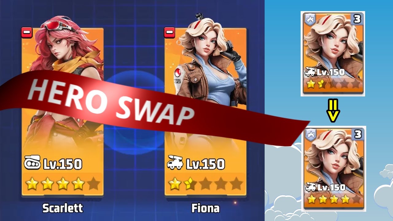 Hero Swap Mastery! Instantly MAX Your Air/Missile Hero & Double Dip on Hero Day Points!