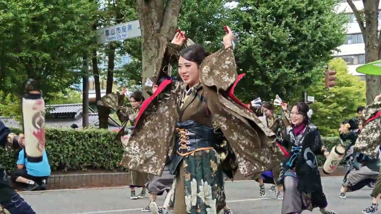 富山のよさこい祭り2025 常磐パレード@0921(Low-angle)